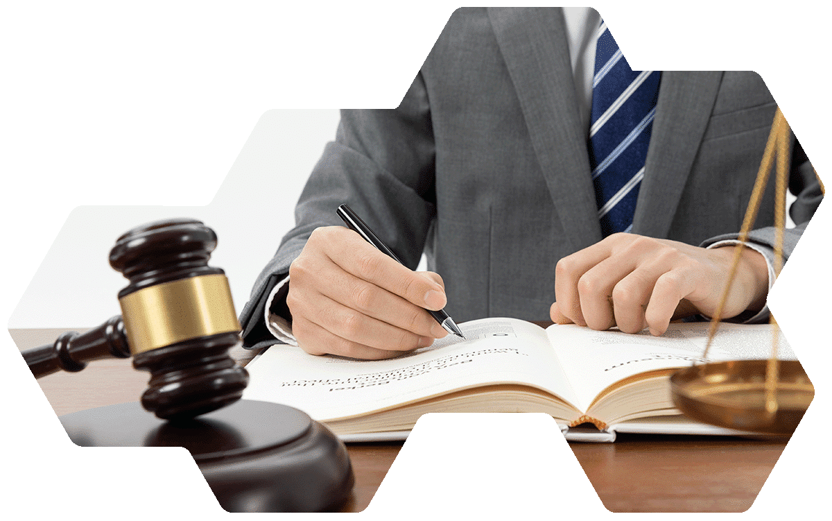 Attorney hexagon shape